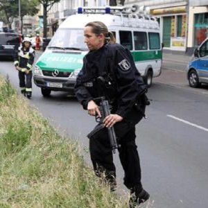 Germania, sparatoria durante una operazione di polizia a Kircheim: due morti e due poliziotti feriti (foto d'archivio Ansa)