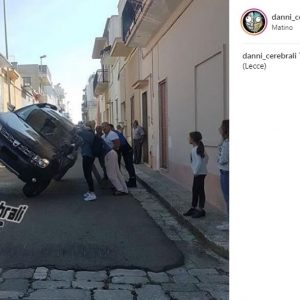 Matino Lecce suv su auto