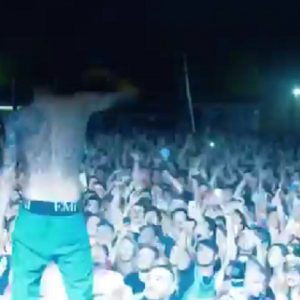 Achille Lauro, spruzzano spray al peperoncino durante il concerto: i fan in fuga (foto d'archivio Instagram)