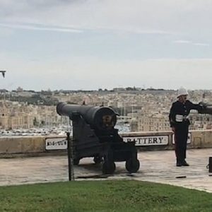 Malta cannone spara al piccione