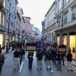 Trieste blindata: due cortei, da una parte Casapound dall'altra antifascisti5