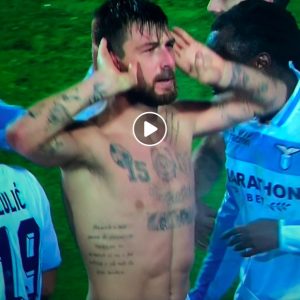 Acerbi, esultanza esagerata dopo gol in Atalanta-Lazio ma VAR glielo toglie per fuorigioco (VIDEO)