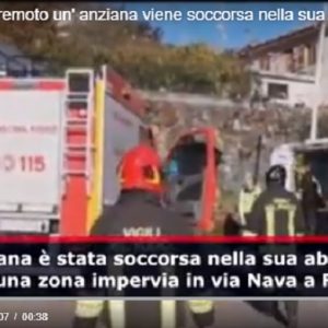Etna: anziana ferita per il terremoto soccorsa a Fleri frazione di Zafferana Etnea VIDEO (video Vista)