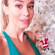 Diletta Leotta si allena facendo l'albero di Natale (VIDEO e FOTO Instagram)