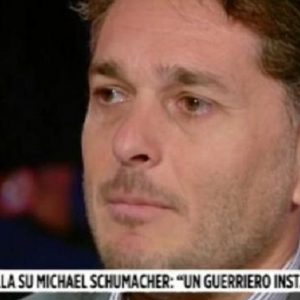 Michael Schumacher, Domenico Fisichella si commuove: "Vorrei riabbracciarlo" (foto Ansa)