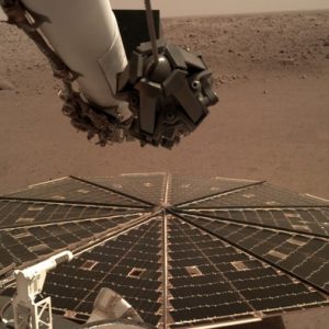 Marte: il suono del vento registrato dalla sonda Insight della Nasa