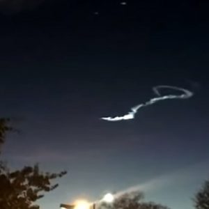 California meteorite illumina la notte