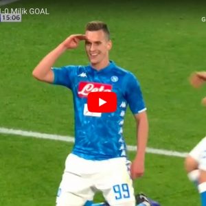 Napoli-Bologna 2-1 highlights e VIDEO GOL, Milik decisivo con doppietta