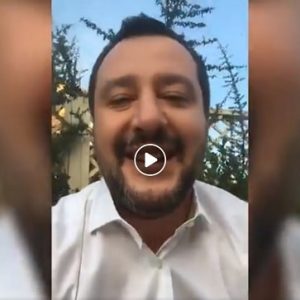 Salvini in diretta filippina