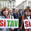 Sì Tav in piazza a Torino: "Siamo più di 30mila". C'è anche la Lega 05