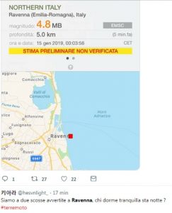 Terremoto magnitudo 4.6 tra Ravenna e Cervia: paura tra Emilia Romagna e Veneto2