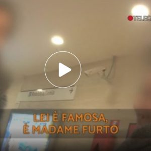 Quarta Repubblica, Madame Furto filmata dalla giornalista Chiara Carbone la minaccia