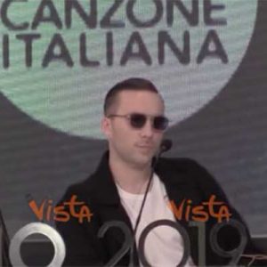 Sanremo: durante l'esibizione di Patty Pravo e Briga la musica non è partita, gli artisti commentano l'accaduto VIDEO (agenzia Vista)