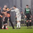 Sassuolo-Juventus, invasore di campo abbraccia Ronaldo43