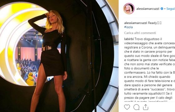 Isola dei Famosi, tutti contro Alessia Marcuzzi su Instagram: "Il video messaggio di Corona? Una vergogna" 5
