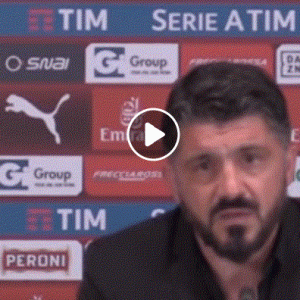 Milan-Inter, Gattuso: "Kessie-Biglia? Non siamo all’asilo, se avessi visto mi sarei buttato nella mischia"