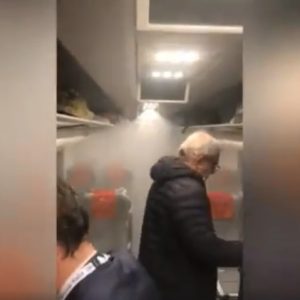 Frecciarossa Milano-Roma, scatta allarme antincendio: doccia imprevista per i passeggeri