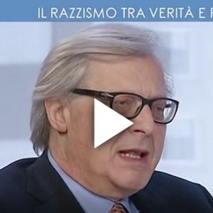 L'Aria che tira, Vittorio Sgarbi sul razzismo: "Nessuno si prenderebbe una colf rom"