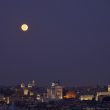 La Superluna di primavera su Roma