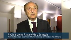 Emanuele Emmanuele, presidente Fondazione Terzo Pilastro Internazionale candidato senatore a vita