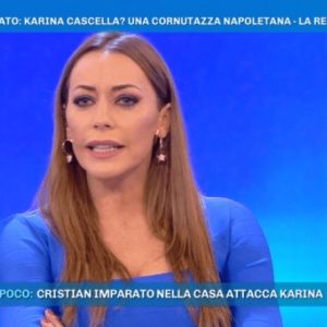 Domenica Live, Karina Cascella a Cristian Imparato: "Se ha rifatto le labbra..."