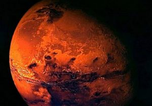 Marte, confermata la presenza di metano nei pressi del cratere Gale (foto Ansa)