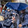 Napoli, scontri disoccupati-polizia prima dell'arrivo di Zingaretti FOTO-VIDEO 04