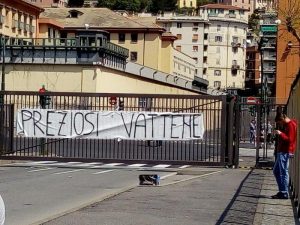 "Preziosi vattene", tifosi Genoa scioperano dopo sconfitta nel derby