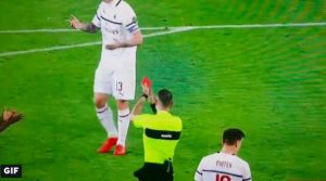 Alessio Romagnoli espulso, ha applaudito l'arbitro in Torino-Milan