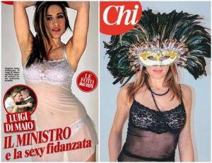 Virginia Saba in lingerie: le foto della compagna di Luigi Di Maio su Chi