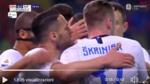 Icardi torna al gol in Genoa-Inter ma la Curva Nord lo insulta con coro "uomo di m...."