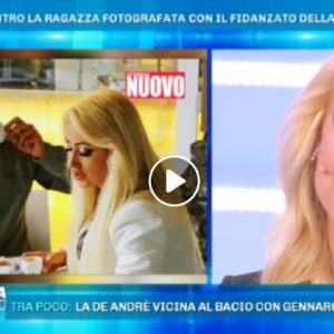 Domenica Live, Rosi Zamboni con Giorgio, fidanzato di Francesca De Andrè: "Quella foto..."