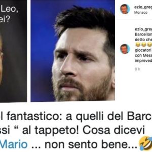 Ezio Greggio prende in giro Balotelli: "Ma non avevi detto che Messi era meglio di Ronaldo?"
