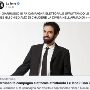 Le Iene contro Dino Giarrusso: "Smettila di usare nostra divisa per campagna elettorale"