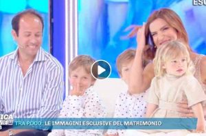 Domenica Live, Veronica Maya e Marco Moraci coi tre figli in studio: "Il quarto..."