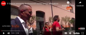 Genoa presenta, Aurelio Andreazzoli: "La squadra mi piaceva anche lo scorso anno" VIDEO