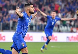 Euro 2020, Italia batte la Bosnia 2 a 1: gol di Insigne e Verratti