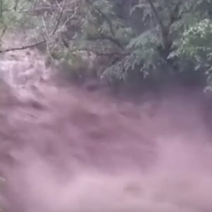 Maltempo in Lombardia, Premana (Lecco) invasa da un torrente di sassi e fango VIDEO