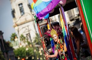 Milano Pride 2019, la madrina sarà Caterina Balivo. Il 29 giugno la parata (foto d'archivio Ansa)