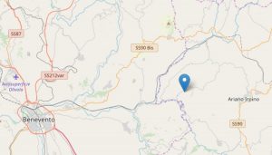 Terremoto tra Irpinia e Sanno: scossa di magnitudo del 2.3 