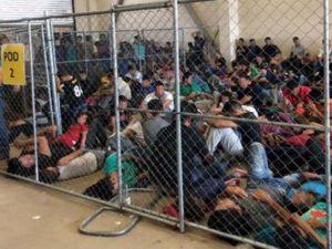 Migranti nelle gabbie al confine tra Messico e Usa3