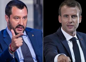 Emmanuel Macron senza pudore, stavolta Matteo Salvini il bullo ha ragione