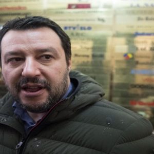 Salvini ora è un barile di dinamite, se Russia o Usa accendono la miccia... (foto Ansa)