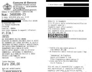 Genova, clochard multato: 200 euro perché dorme in piazza