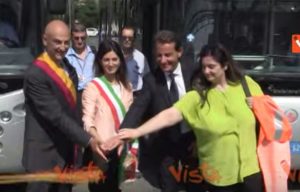 Roma, Virginia Raggi inaugura il corridoio della mobilità da Eur-Laurentina a Tor Pignattara VIDEO
