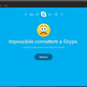 skype non funziona