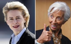 Ue, due donne ai vertici: Ursula von der Leyen e Christine Lagarde nominate per Commissione e Bce