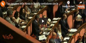Tav, senatore M5s Airola in Aula fa confusione con le cifre VIDEO