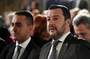 Luigi Di Maio e Matteo Salvini (foto Ansa)