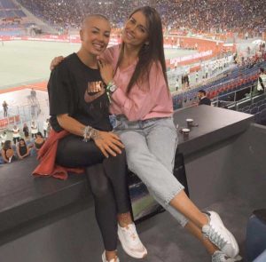 Claudia Nainggolan Amra Silajdžić Instagram foto stadio olimpico